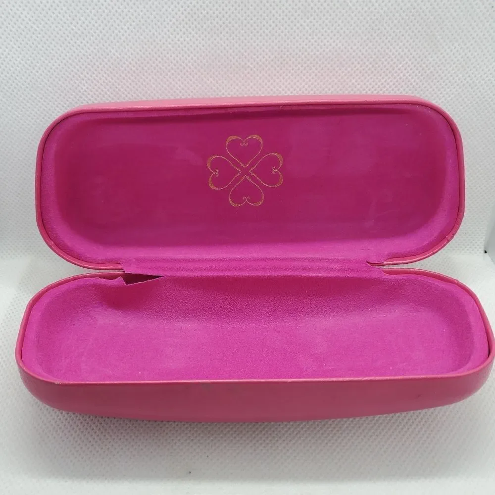 Candie's Pink & Gold Glasses Case